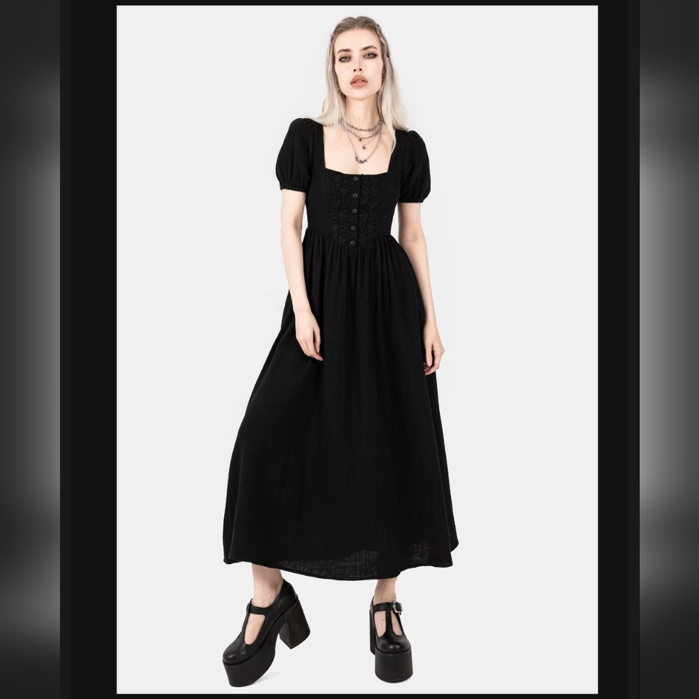 Disturbia 🕸 Alder Cotton Detail Dress Sz Us10